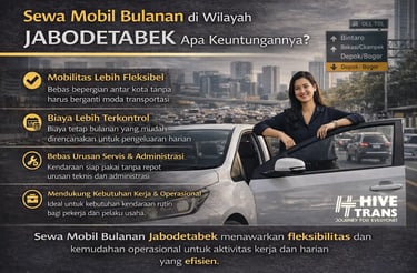 sewa mobil bulanan di wilayah jabodetabek
