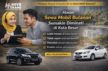 alasan sewa mobil bulanan semakin diminati