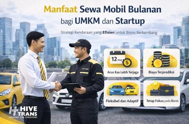 manfaat sewa mobil bagi umkm dan startup