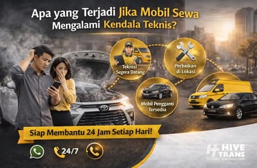 jika mobil sewa mengalami kendala