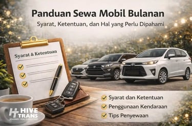 panduan sewa mobil bulanan syarat ketentuan