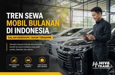 tren sewa mobil bulanan di indonesia