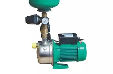 Grundfos pressure booster pump support