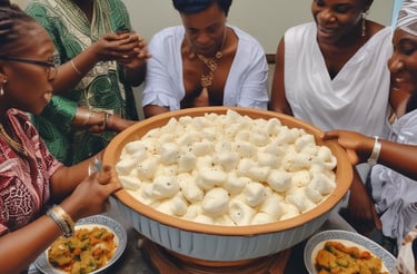 A tray is being held by a person wearing a green sleeve, showcasing an assortment of Indian dishes. The tray includes a metal bowl with a richly garnished curry, a plate of dry-fried food with herbs, and several small metal bowls containing various accompaniments. The background is slightly blurred, indicating a focus on the food.
