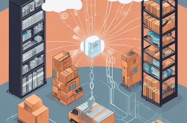 A tall metal communication tower reaching into the sky, equipped with several large satellite dishes. The structure stands against a backdrop of scattered, fluffy clouds in a predominantly dark sky.