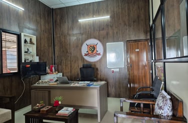 Founder's Office at the Jaguars Defence Training Center