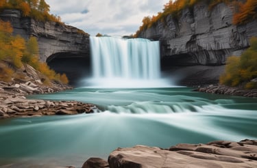 A bustling marketplace with several people engaged in various activities. A man sits atop large burlap sacks filled with goods, wrapped in a shawl, observing the surroundings. The market has a narrow pathway with crowded stalls and a canopy of makeshift coverings. The atmosphere appears lively with a focus on trade and commerce.