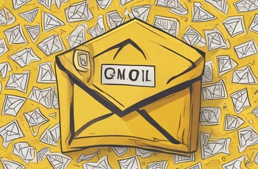 A neatly arranged setup featuring tax documents on top of a light-colored folder. An envelope and a sticky note are placed on the left side. A black pen is positioned near the paperwork. A coffee cup sits above the documents, suggesting a moment of work or review.