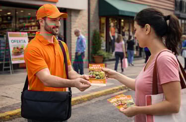 Volanteo estratégico negocios locales Costa Rica