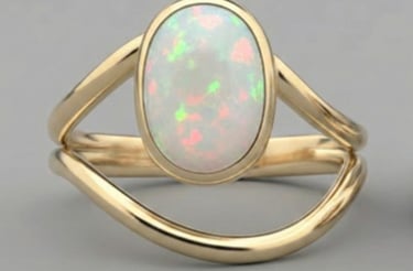 Ethiopian Opal Ring