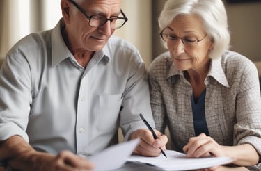 A friendly customer service representative assisting a client.