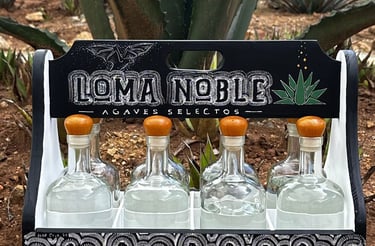 loma noble mezcal bottles