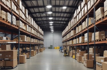 A welcoming customer service representative smiling with a headset in a bright office.