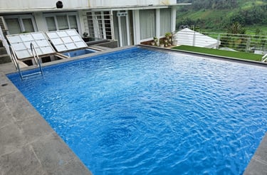 kolam renang infinity yang indah buatan dayanapool