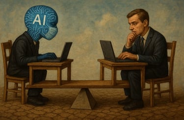 Allegorical illustration of the fragmented AI SEO landscape in 2026