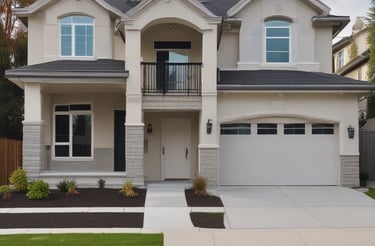 A friendly professional pressure washing a sunny driveway in Greenville, SC.