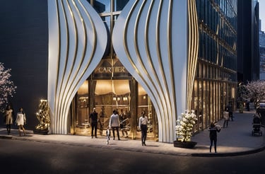 Architectural design consultation project entrance by Sama Karim Design Studios