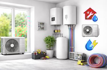 Chauffage, climatisation, plomberie et électricité à Valence et Montvendre BH Bruno Holin