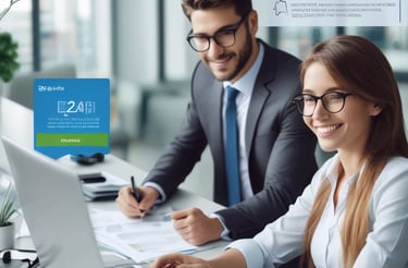 A clean, modern multi-step loan application form on a digital device screen.