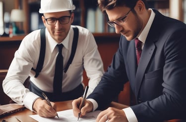 A close-up of a ship's anchor resting on a weathered wooden dock.