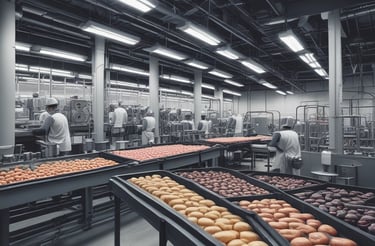 A friendly customer service representative ready to assist with food product inquiries.