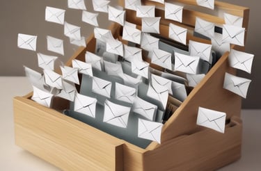 A sleek contact form interface on a dark background.