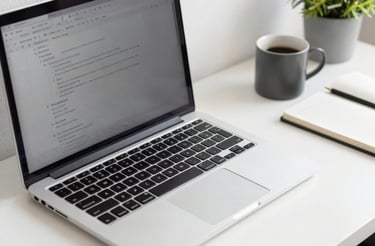 Professional business consultant assisting clients in a modern office setting.
