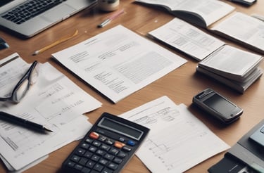 Elegant office entrance with deep forest green and gold accents reflecting professionalism.