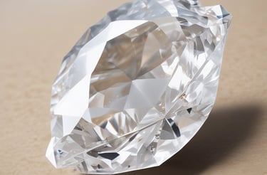 A close-up image of sparkling quartz crystals glowing under soft light.