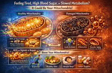 Exhausted All Day, Awake at Night? Your Cellular Redox System May Be Failing