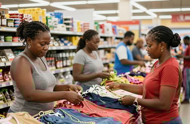 A friendly customer service representative ready to assist with online store inquiries.