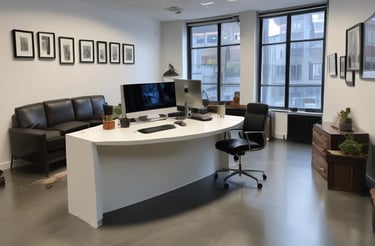 A sleek, dark-themed contact form interface with subtle cinematic lighting accents.