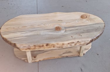 blued pine coffee table, beautiful and unique