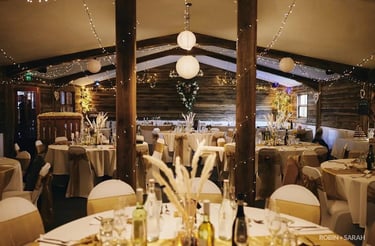 wedding setup for a party with tykie entertainment ltd