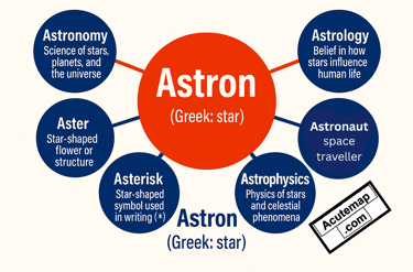 Root Word Astron, Word Power Made Easy