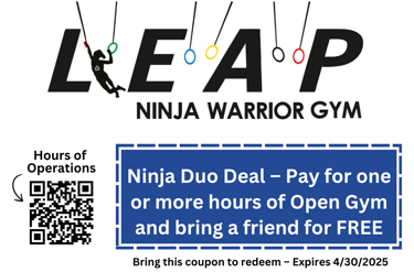 Laramie Leap Ninja Warrior Gym