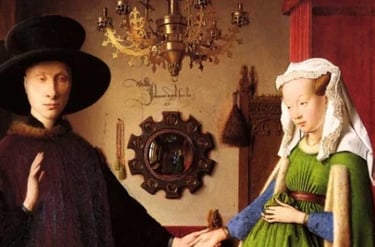 Retrato de Arnolfini (1434) por Jan van Eyck