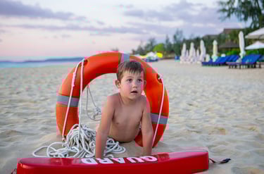 Детская фотосессия на пляже Фукуок