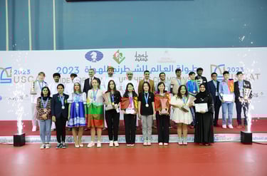 The FIDE World Amateur Chess Championship has concluded today in Muscat, Oman!