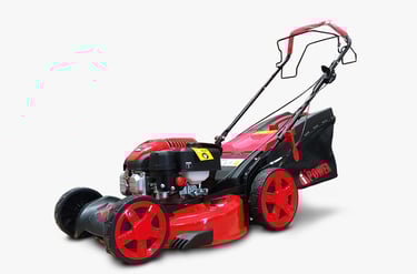 Gas-Powered Lawn Mower - Efficient grass-cutting machine for outdoor maintenance