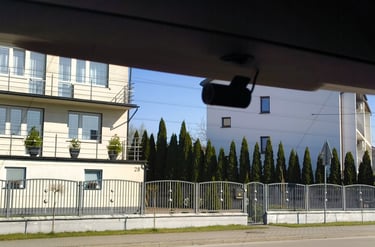 Audi SQ7 Rejestrator Tył