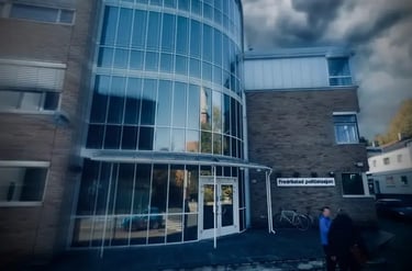 Salah hassan al saadi, hege finsveen, Fredrikstad politistasjon