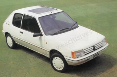 Brochure Peugeot 205 Open