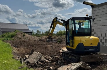 sklypo tvarkymas, lyginimas