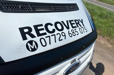 alt="Van recovery from roadside breakdown in Worcester"