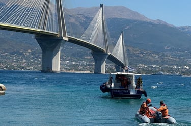 BM consulting ROV inspection and maintenance of bridge piers Greece