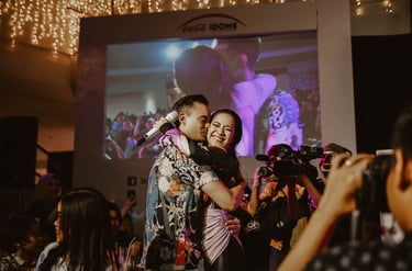 ashraf mencium bunga citra lestari