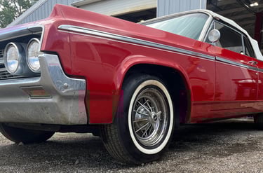 Classic car exterior detailing and wash Jackson Michigan