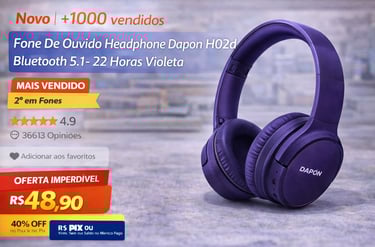 a purple headphones with a purple headphones