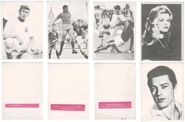 1958 Heliomalt Chocolate Sports Cards from Switzerland Rare Vintage